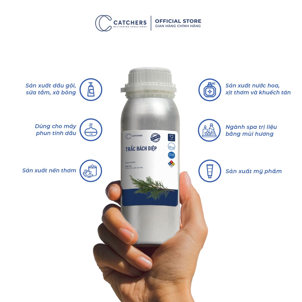 Công dụng của Tinh Dầu Khuếch tán Trắc Bách Diệp