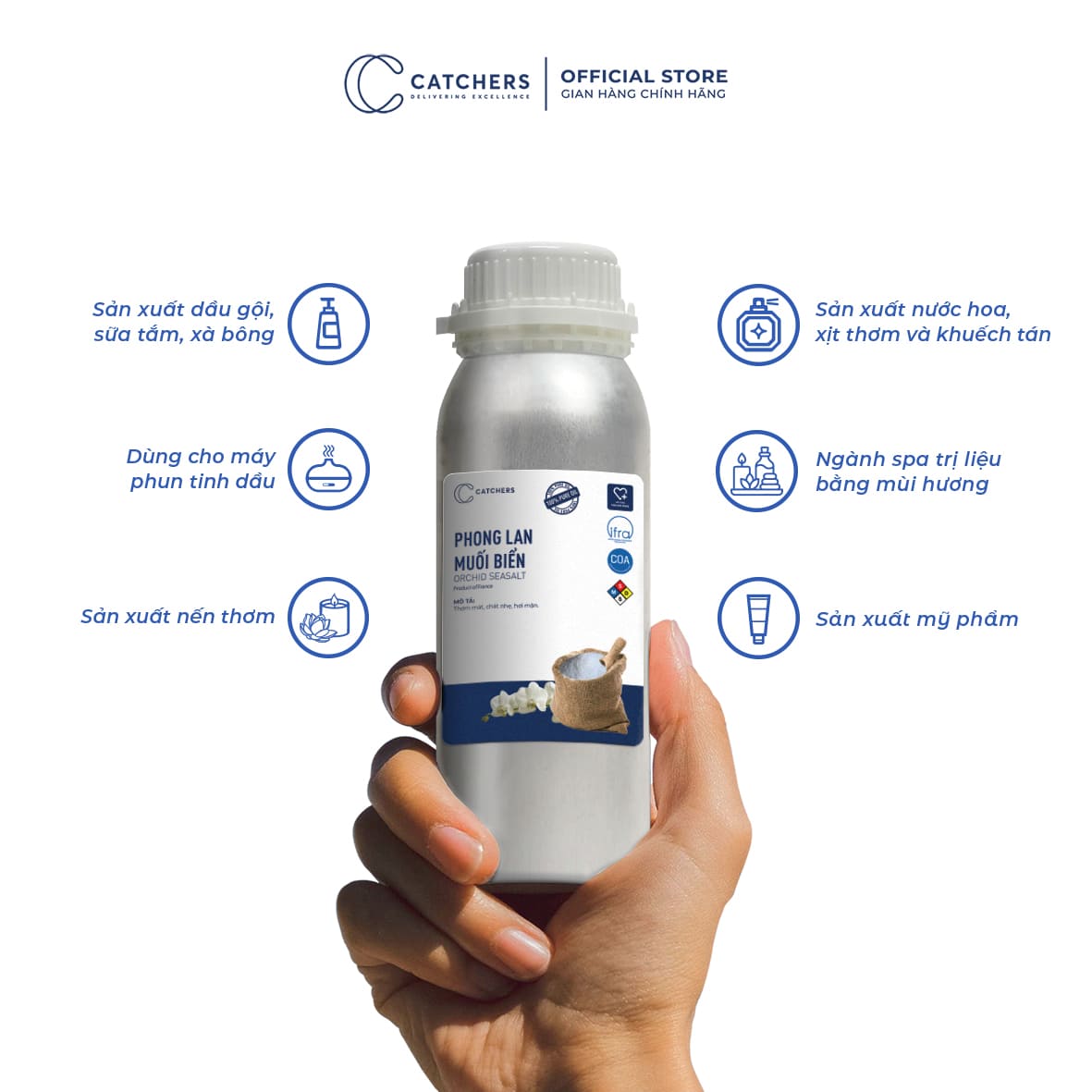 Công dụng của Tinh Dầu Phong Lan Muối Biển