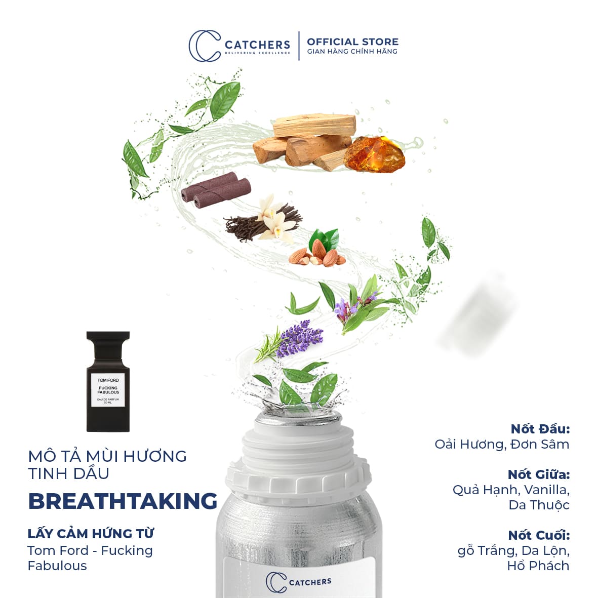 Mô tả mùi hương Nước Hoa Breathtaking EDP