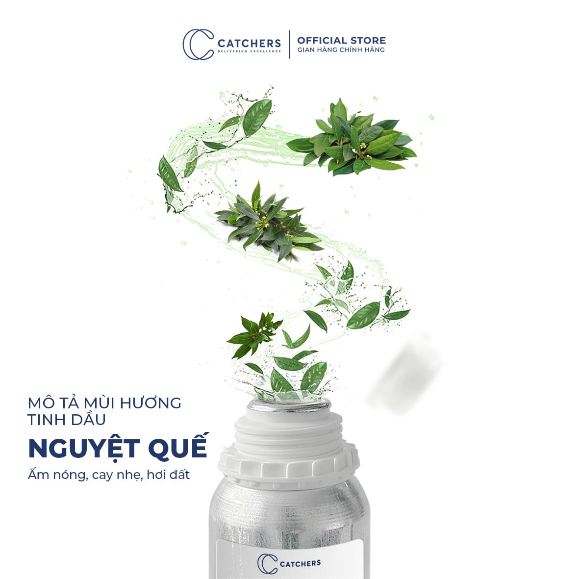 Mô tả mùi hương Tinh Dầu Khuếch Tán Nguyệt Quế