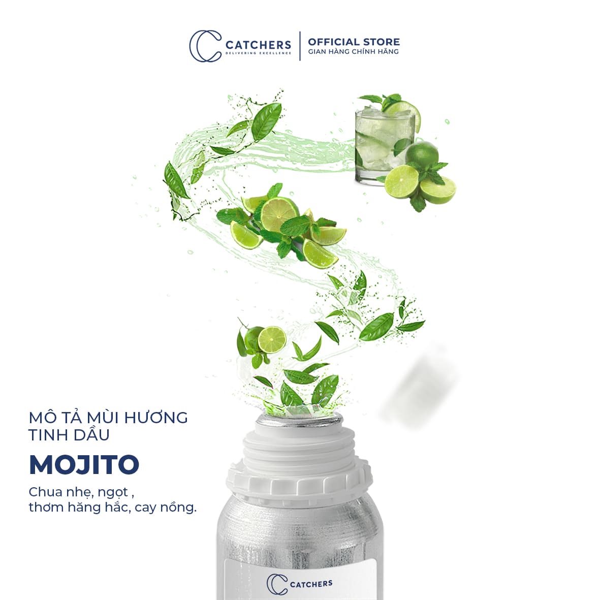 Mô tả mùi hương Tinh Dầu Mojito