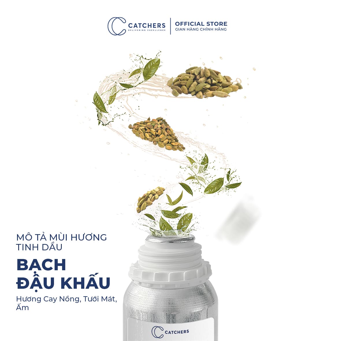 Mô tả mùi hương Tinh Dầu Khuếch Tán Bạch Đậu Khấu