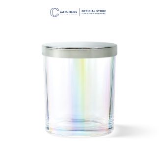 CỐC ĐỰNG NẾN CẦU VỒNG (KÈM NẮP)