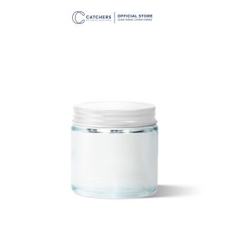 HŨ THỦY TINH TRONG KÈM NẮP TRẮNG 60ML