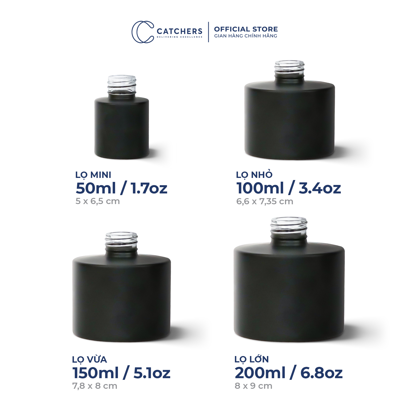 LỌ KHUẾCH TÁN TRÒN KÈM KHOEN