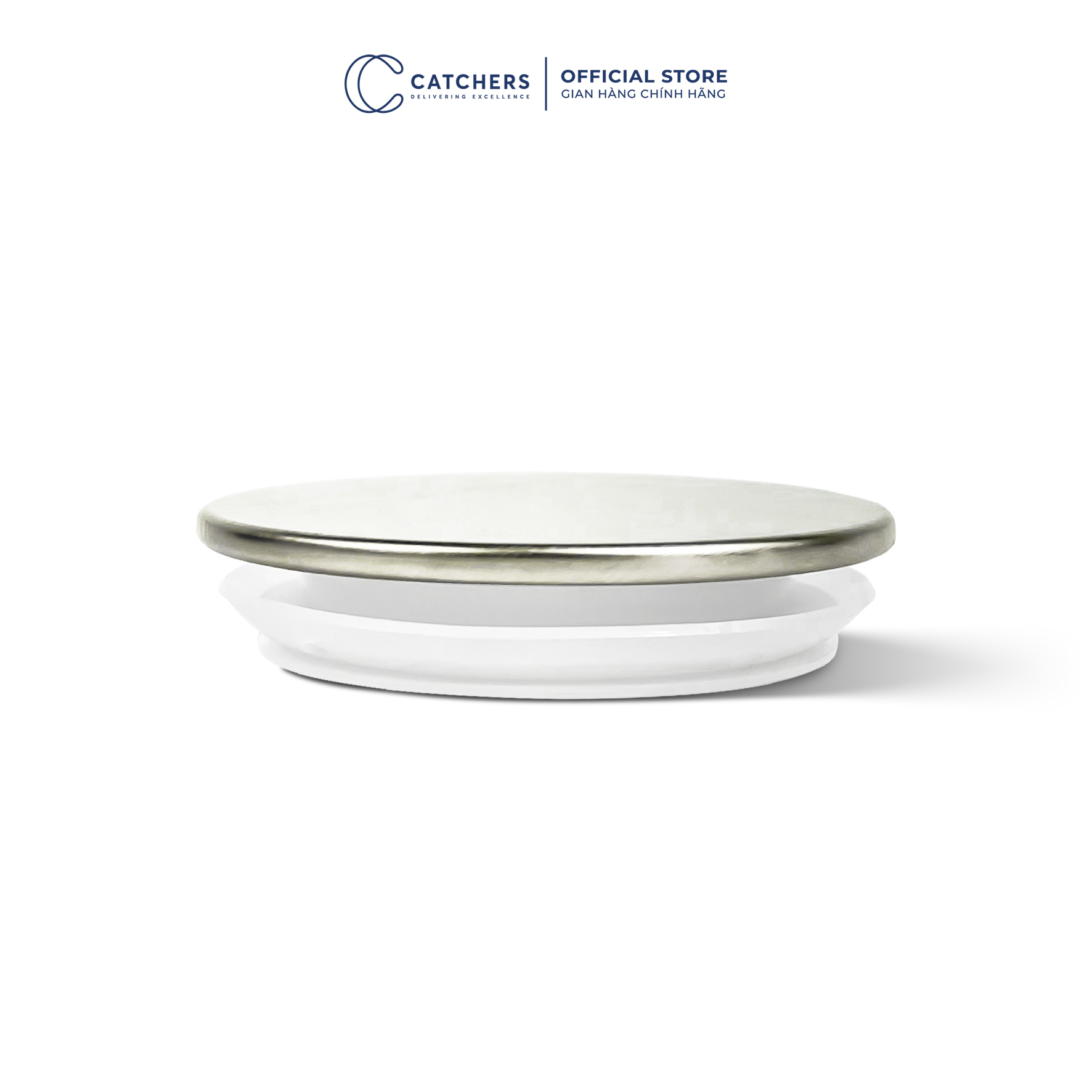 NẮP KIM LOẠI DẸP KÈM RON