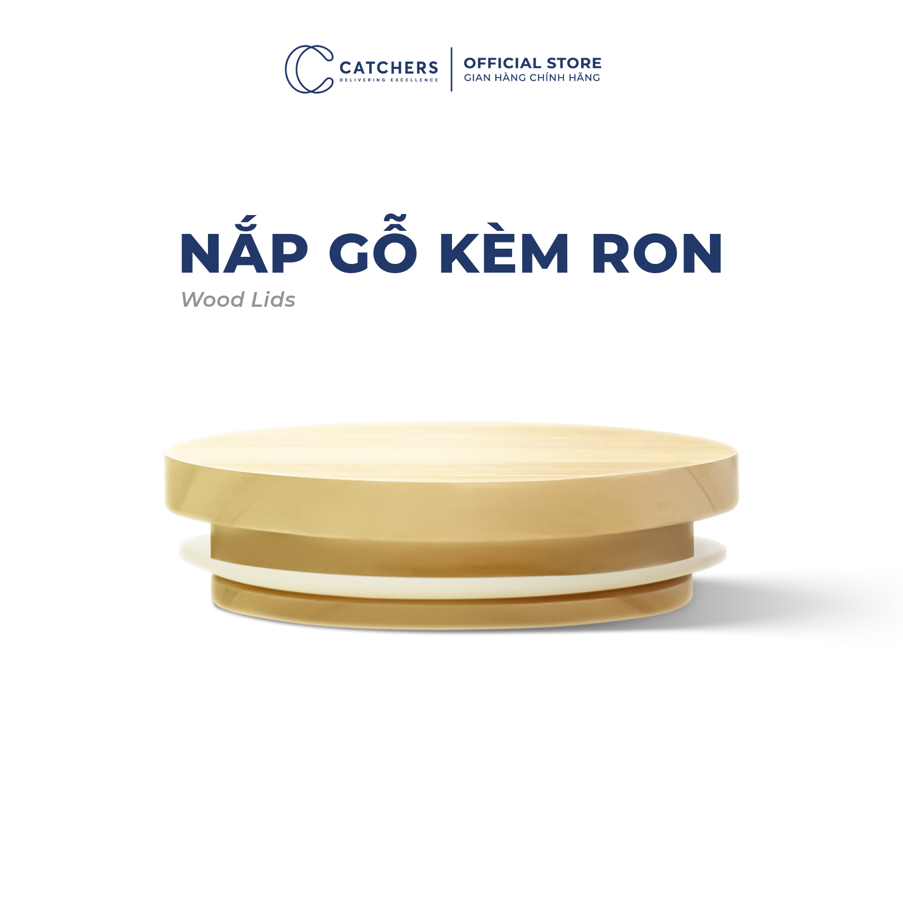 NẮP GỖ KÈM RON