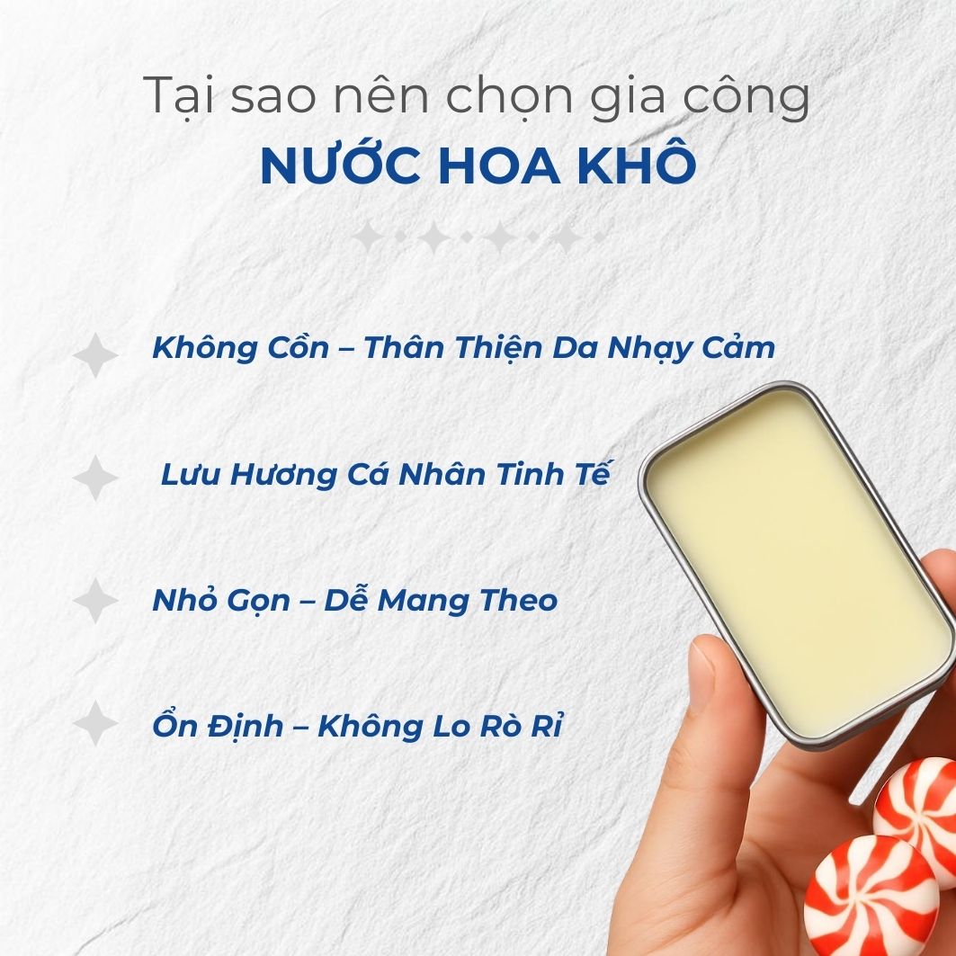 gia công nước hoa khô