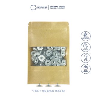 Chân kẹp bấc Cotton (1 gói = 100gram)