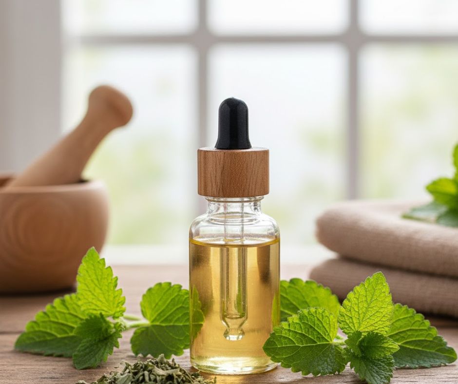 Tinh Dầu Tía Tô Đất