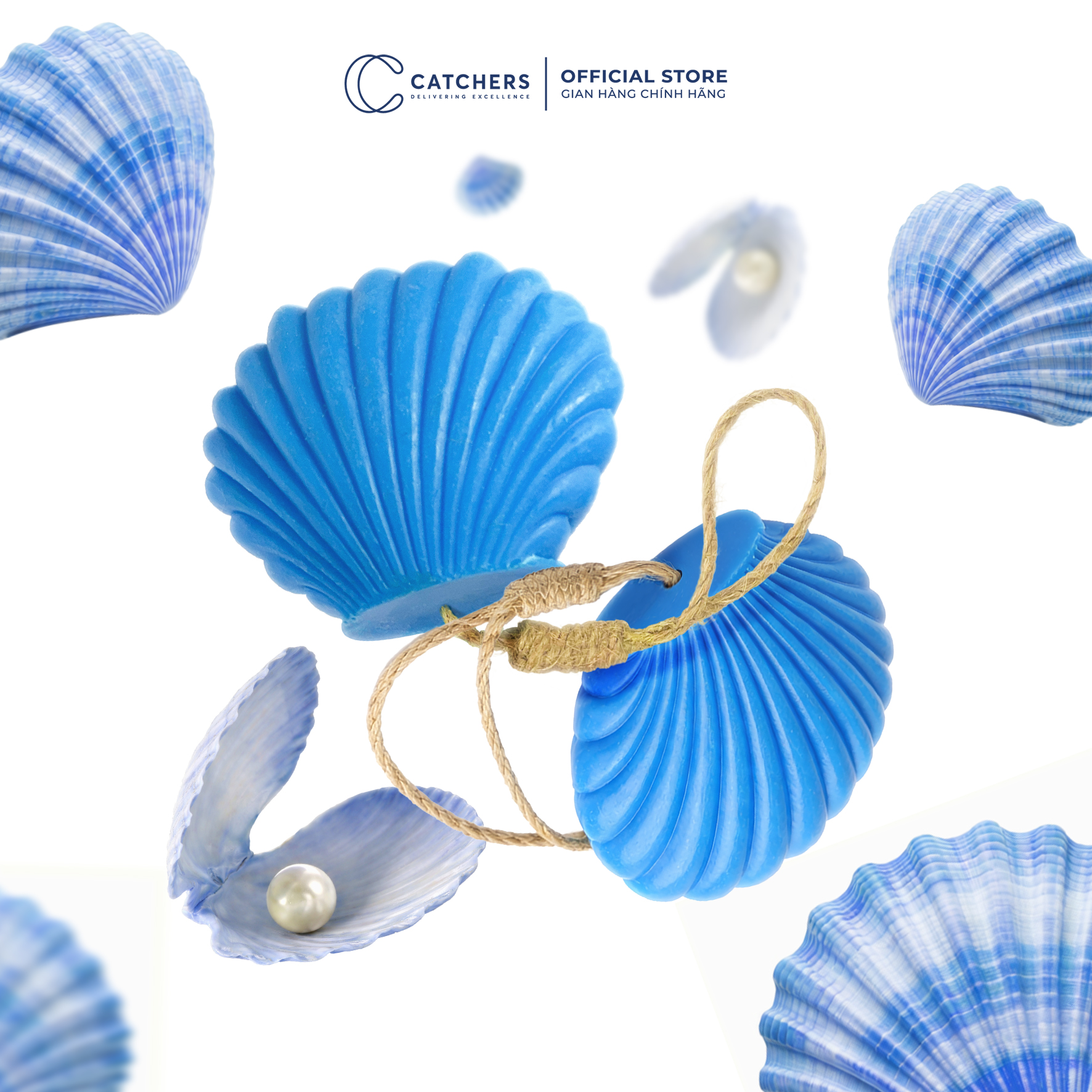 XÀ PHÒNG THỦ CÔNG TẠO HÌNH - VỎ SÒ