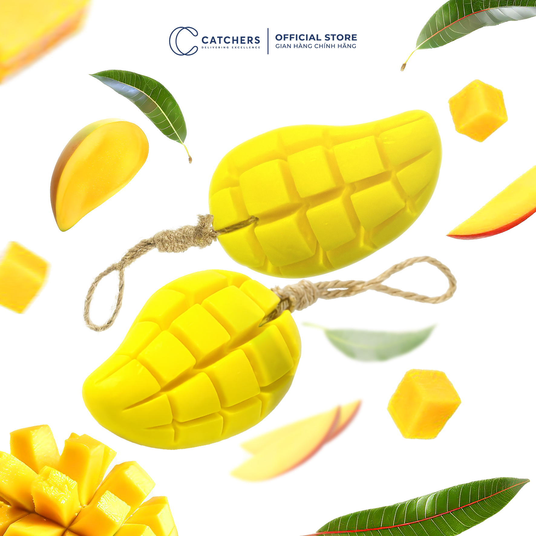 XÀ PHÒNG THỦ CÔNG TẠO HÌNH - TRÁI XOÀI