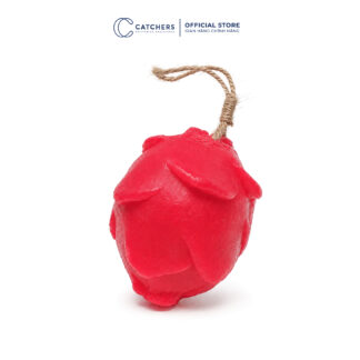 Handmade Dragon Fruit-Shaped Soap