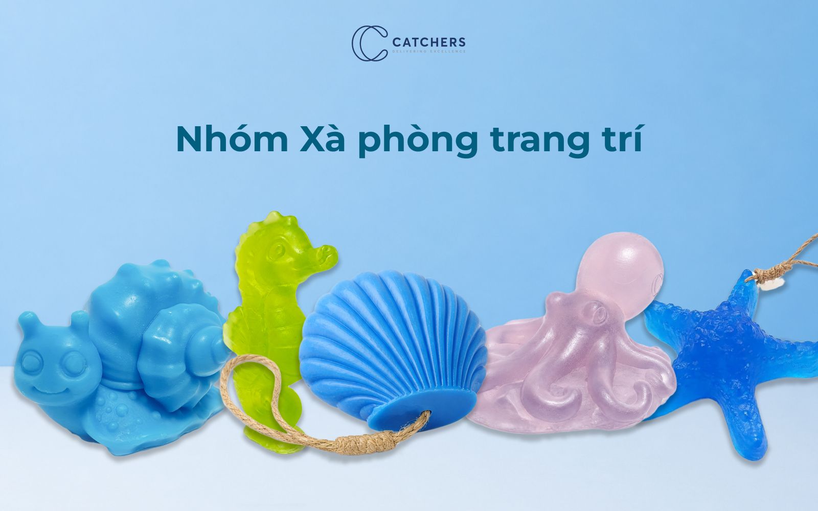 Xà phòng tạo hình trái cây thiên nhiên cao cấp thương hiệu Catchers
